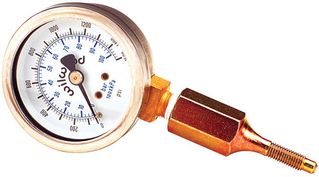 Quick Check Brake Line Pressure Gauge 0-1,500 PSI or 0-10,000 kPa WB260-0966