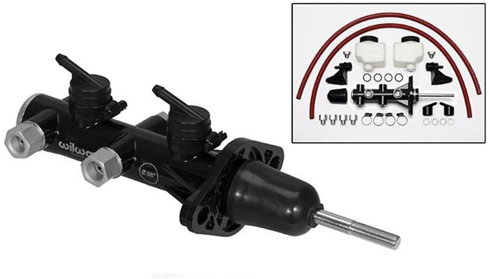 Compact Remote Tandem Master Cylinder WB260-14241-BK