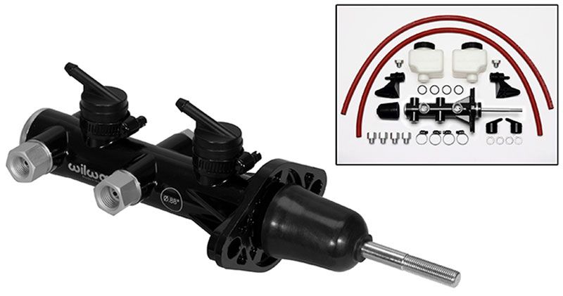 Compact Remote Tandem Master Cylinder WB260-14244-BK