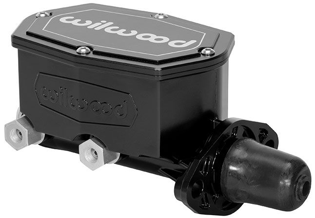 Compact Tandem Master Cylinder, 1-1/8" Bore, Black WB260-14960-BK