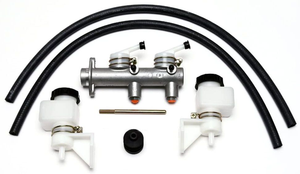 1" Combination Remote Tandem Master Cylinder with Remote Fluid Reservoirs WB260-