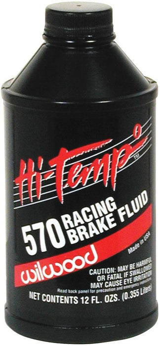 Hi-Temp 570F Racing Brake Fluid 335ml Bottle WB290-0632