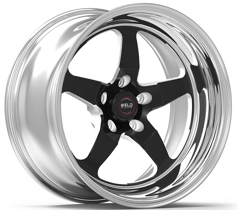 RT-S S71 15 x 14.3" Wheel, Polished with Black Center WE71MB-514A35A