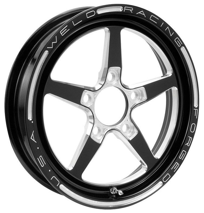 AlumaStar 2.0 1-Piece 15 x 3.5" Wheel - Black Finish WE788B-15204