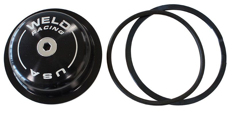 Hub Dust Cap - Black WEC0323B-OIL