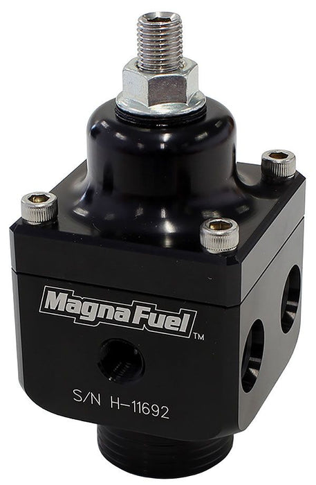 Magnafuel 4 Port Fuel Regulator, Black WIMP9433-BLK