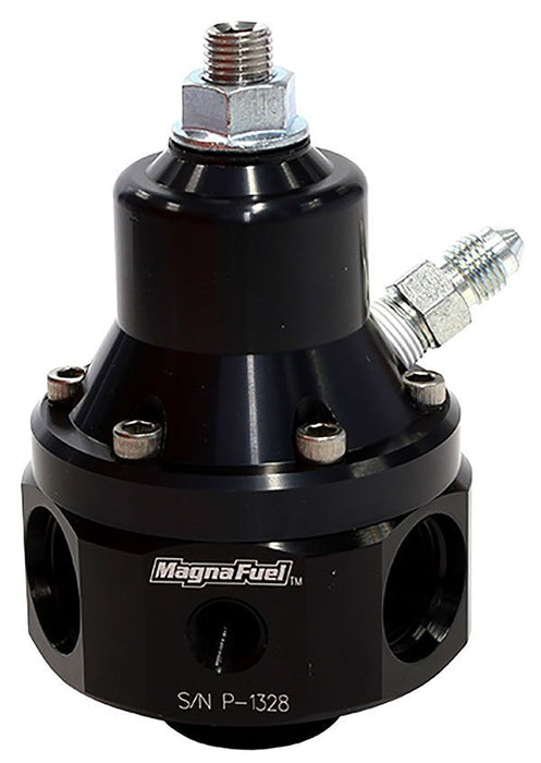 Magnafuel Four-Port EFI Regulator w/ 1:1 Boost Reference, Black WIMP9940-B-BLK