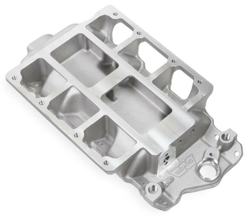 Weiand SB Chev Supercharger Intake Manifold Polished