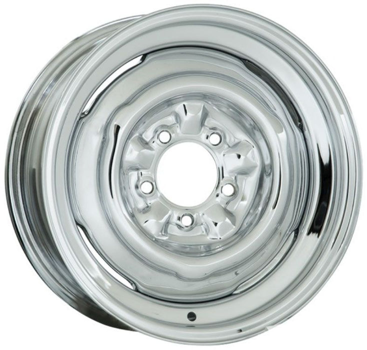 Chrome Smoothie Steel Rim 15 x 8" WV10-581204