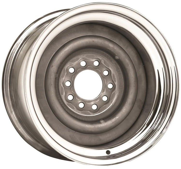 Chrome Outer, raw Primer Center Smoothie Steel Rim 15 x 5" WV13-551203