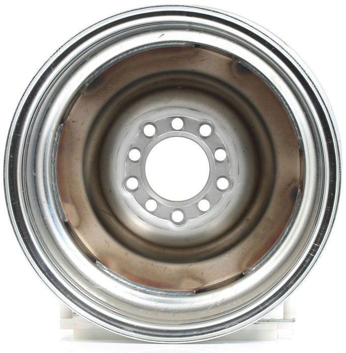 Chrome Outer, Grey Primer Center Smoothie Steel Rim 15 x 7" WV13-571204