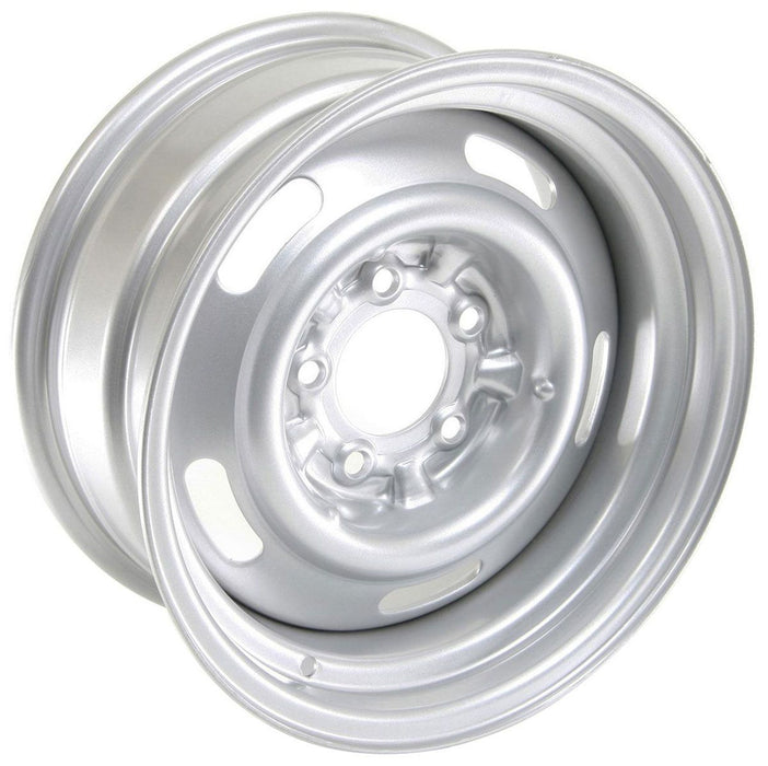 Silver Corvette Style Rallye Rim 15 x 7" WV30-573404