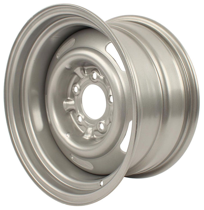 Silver Corvette Style Rallye Rim 15 x 8" WV30-5834042