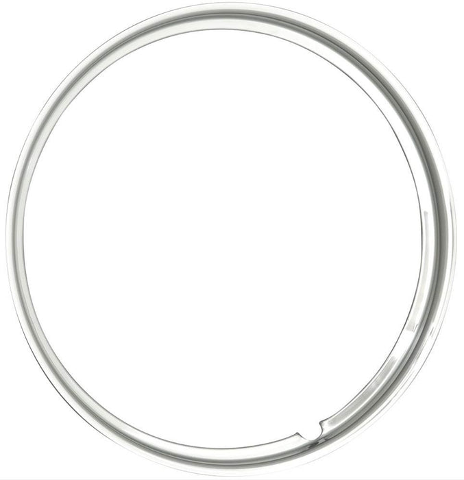 Stainless 15" Smooth Hot Rod Style Trim Ring WV3005-15