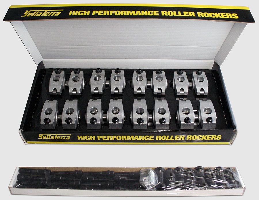 Y/T Roller Rocker Set 1.65 Ratio (5/16" Mount, Twin Shaft Adjustable) YT5033