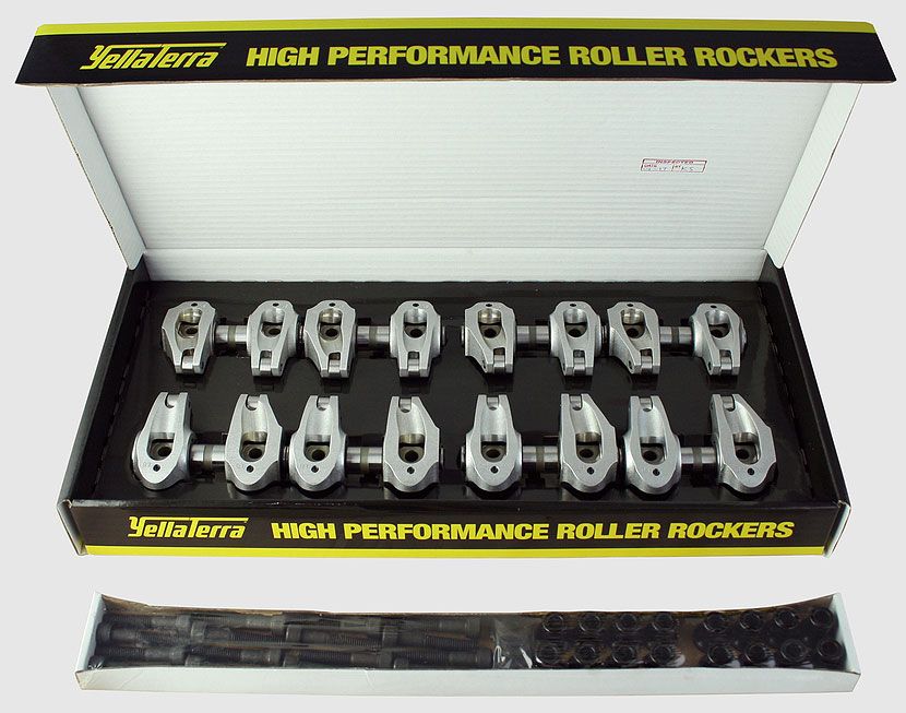 Ultralite Roller Rocker Set 1.8 Ratio (8mm Mount, Shaft Bolt-On Adjustable) YT66