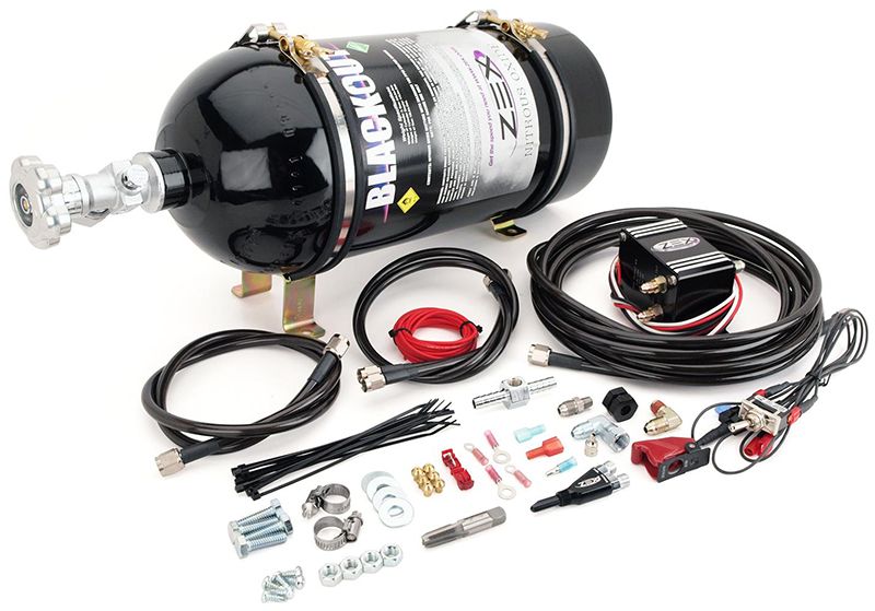 Blackout Series Universal 4-6 Cyl. EFI Wet Nitrous Kit ZEX82021B