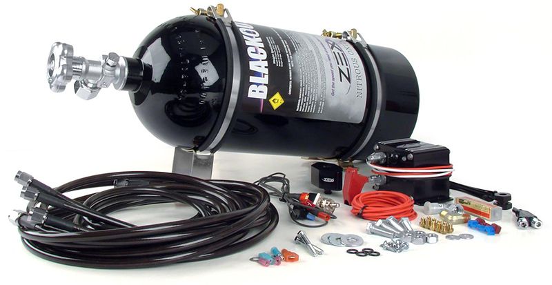 Blackout Series GM LS Wet Nozzle Nitrous Kit ZEX82235B