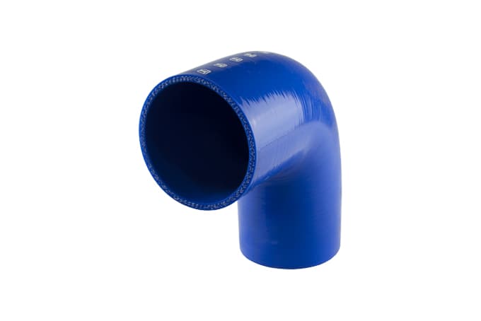 90 Elbow 3.50" Blue