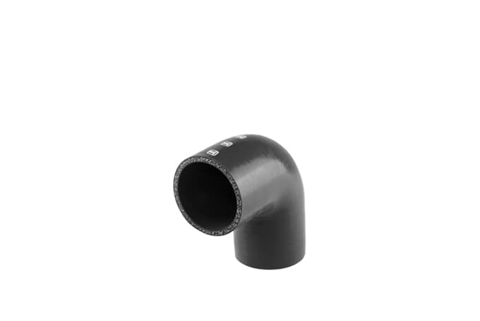 90 Elbow 2.25" BLACK