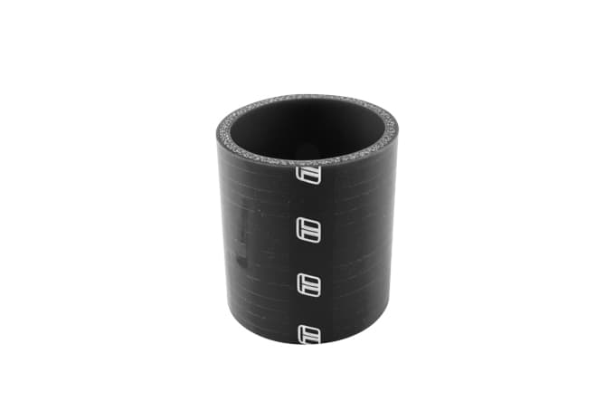 Straight 2.25" x 75mm BLACK