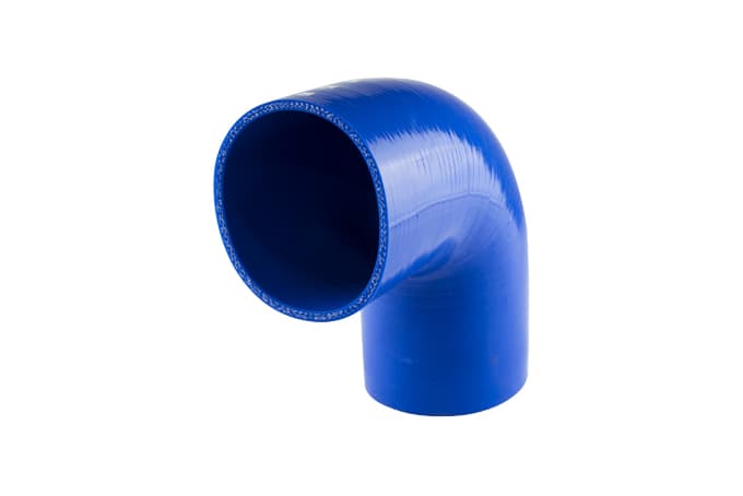 90 Elbow 4.00" Blue