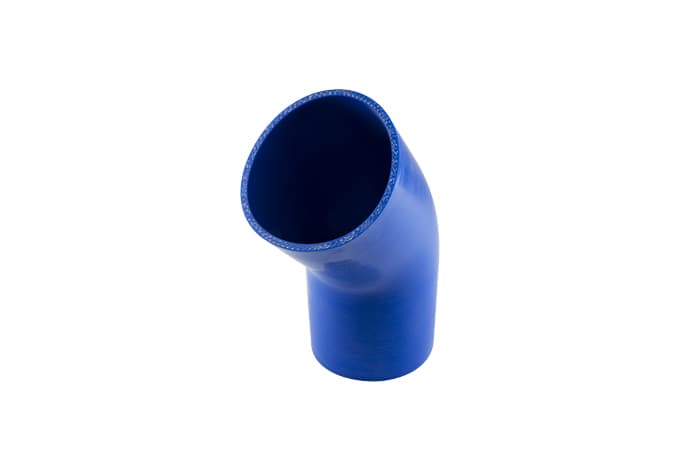 45 Elbow 4.00" Blue