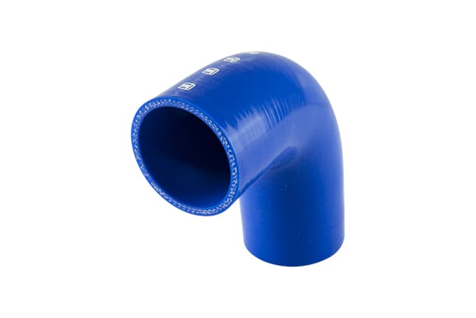 90 Reducer Elbow 2.50"-2.75" Blue