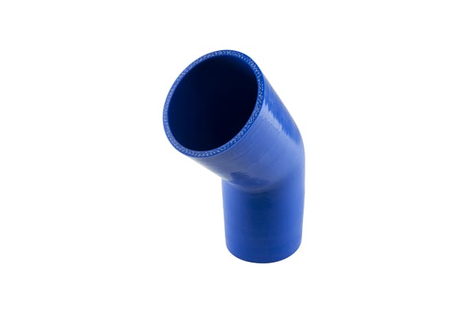 45 Elbow 3.50" Blue